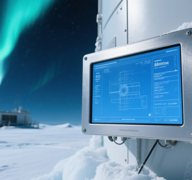 防塵防水工業(yè)顯示器，嚴(yán)苛環(huán)境可靠用