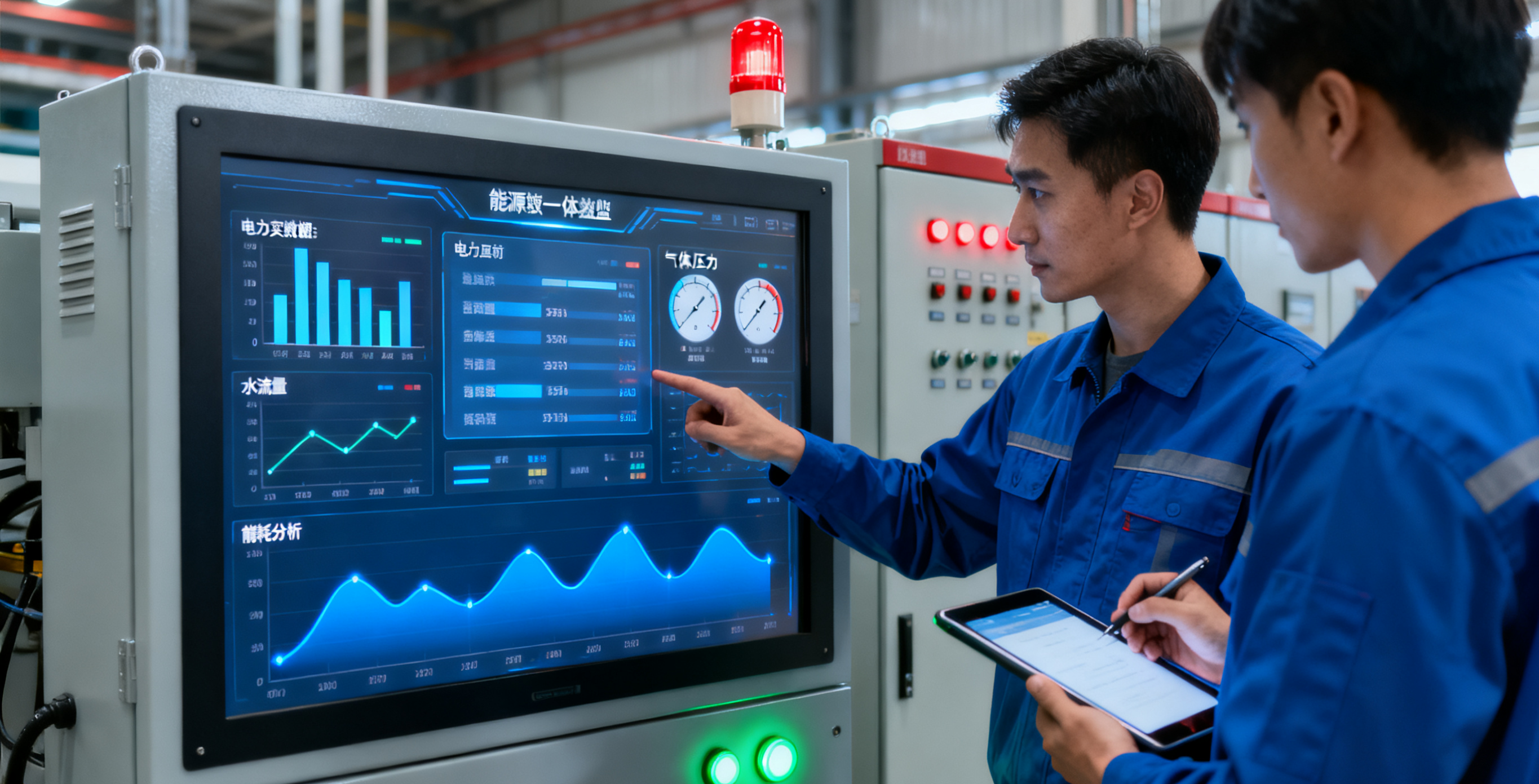 工業(yè)一體機(jī)在能源管理系統(tǒng)(EMS)中 的應(yīng)用