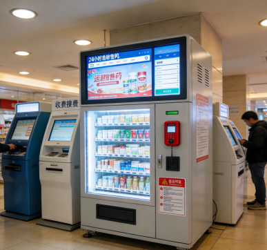 工業(yè)一體機(jī)在24小時(shí)自助售藥機(jī)中的應(yīng)用